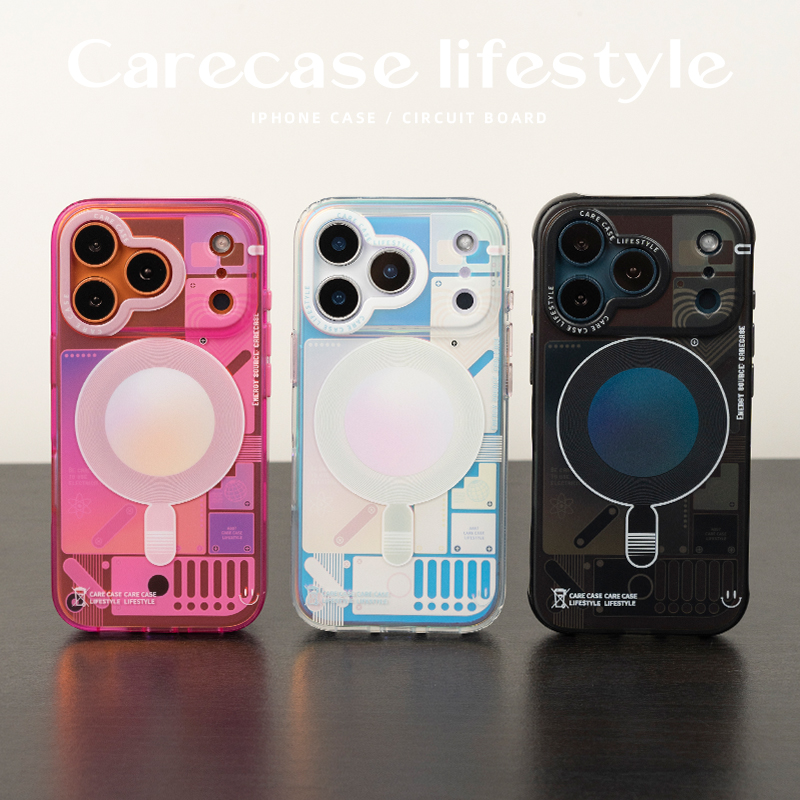 CARECASE 电路板磁吸手机壳 适用于苹果iPhone17 16 15 14 ProMax