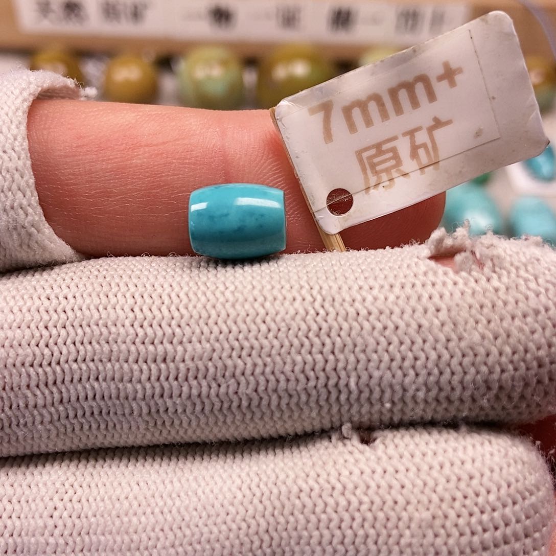 未镶嵌绿松石珠宝半成品