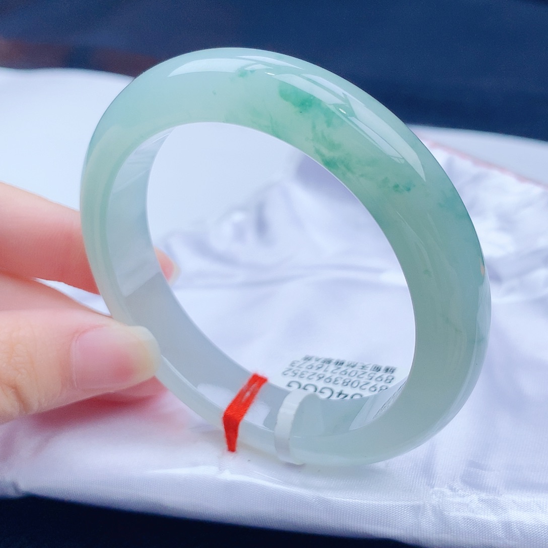 翡翠未镶嵌手镯缅甸天然翡翠a货手镯