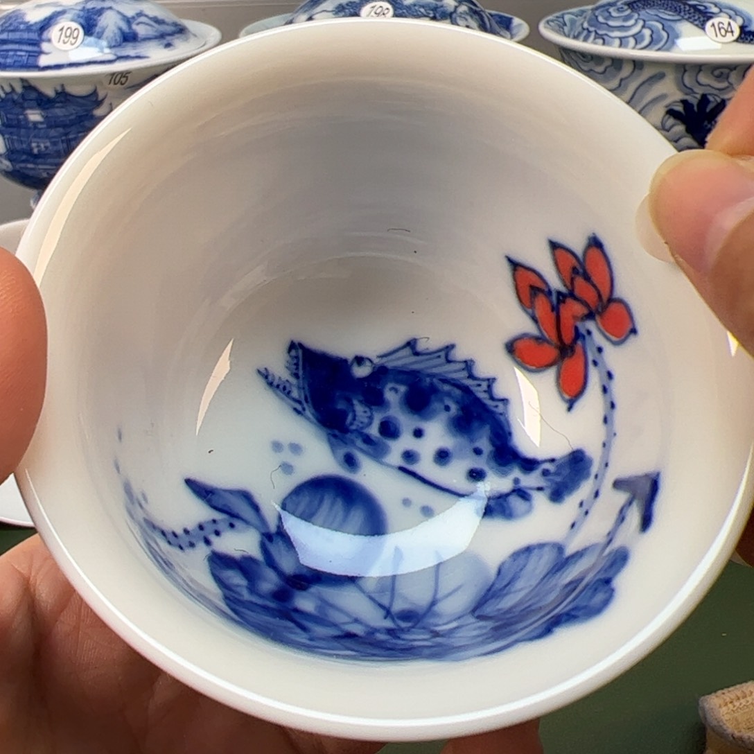 杯木木景德镇纯手绘茶具4