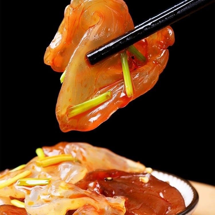 即食海蜇头凉拌菜开袋即食