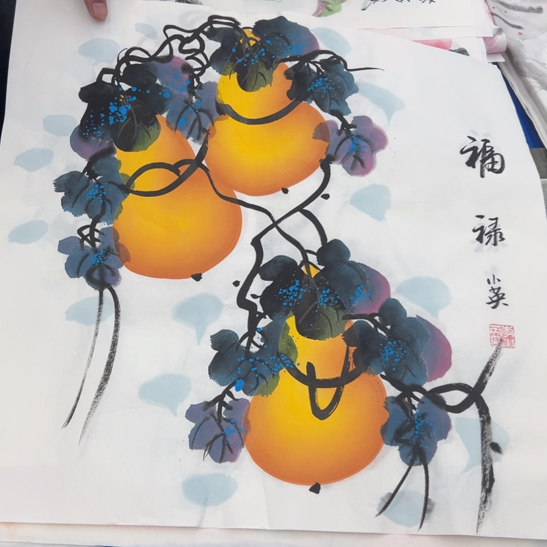 国画国画纯手绘作品