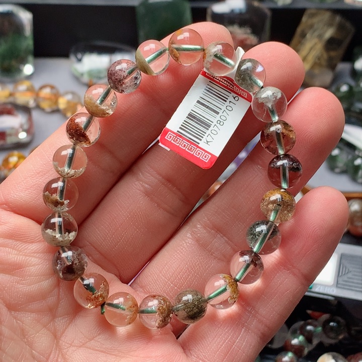 水晶手串未镶嵌天然