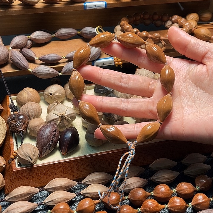 橄榄核手串/手链三花核1.3+尺寸