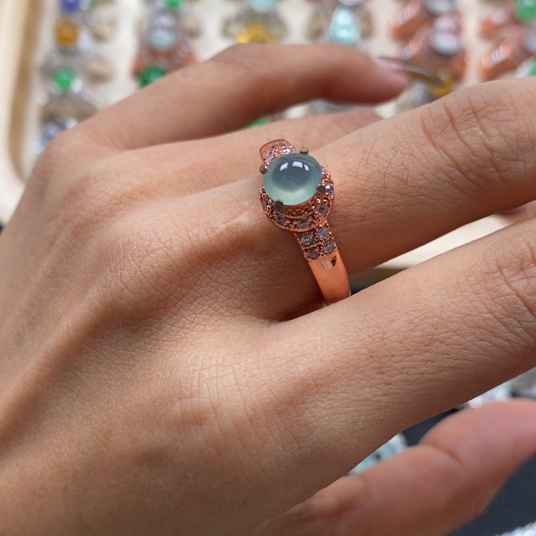 翡翠裸石缅甸天然a货翡翠