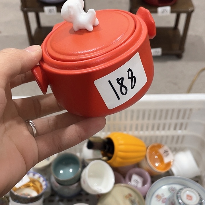 陶瓷茶具全部默认微瑕处理不影响使用完美主义者慎拍！