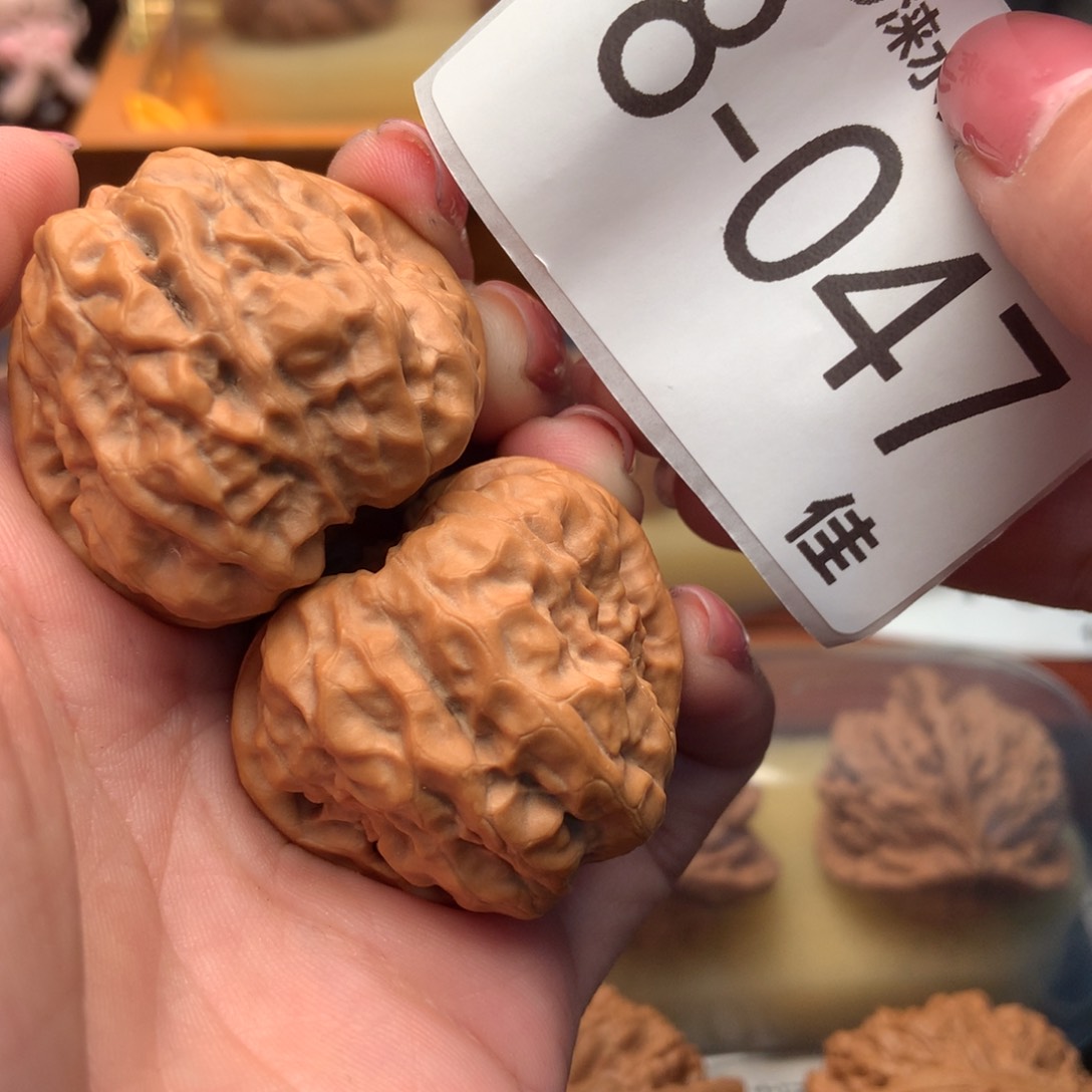 文玩核桃把件38蛤蟆头