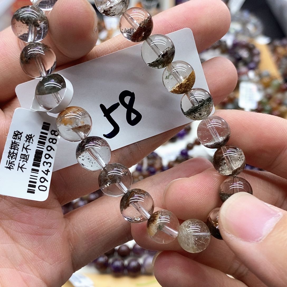 水晶手链未镶嵌天然