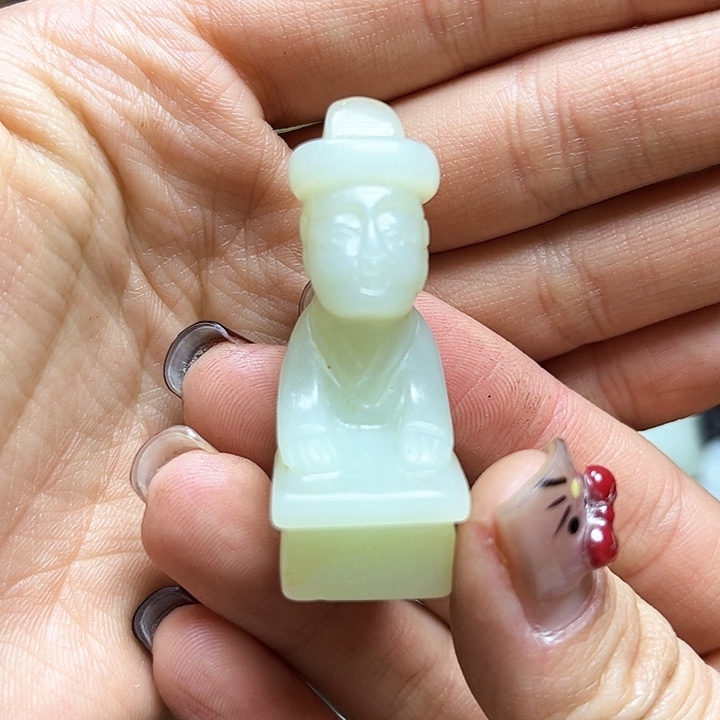 和田玉把件未镶嵌