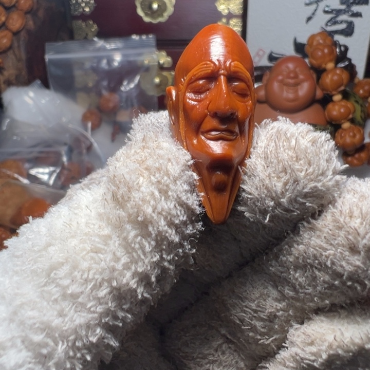 三***叔手串/手链橄榄核长眉