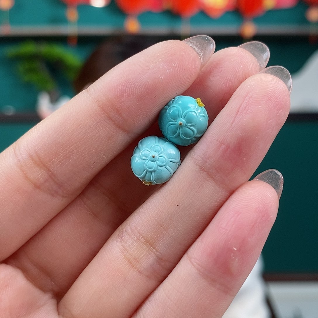 绿松石珠宝奇石未镶嵌