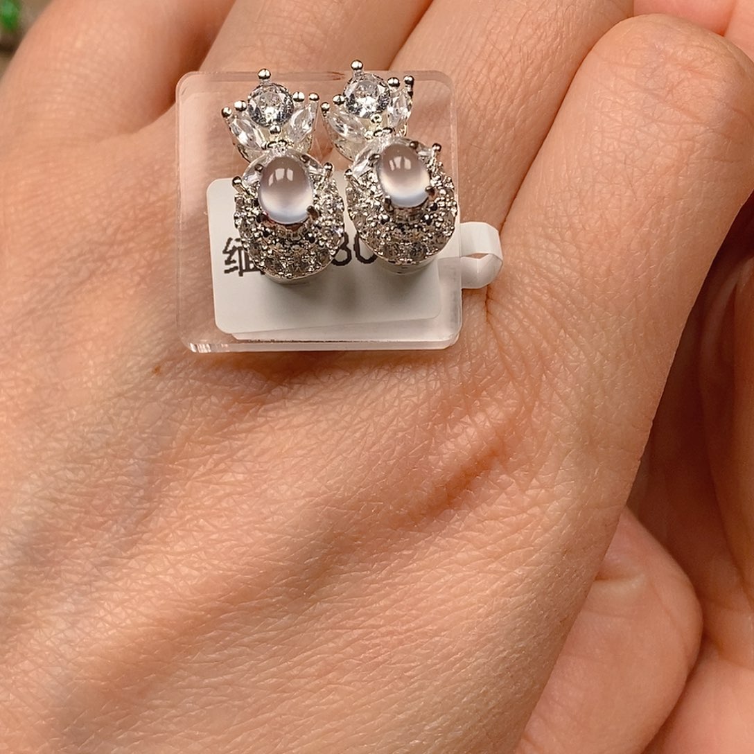 翡翠戒指未镶嵌翡翠蛋面