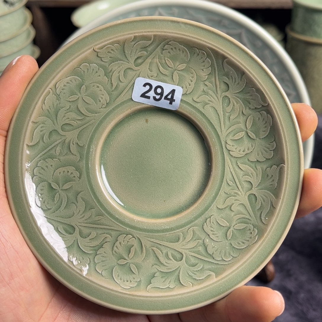 瓷手工托 294 号微瑕