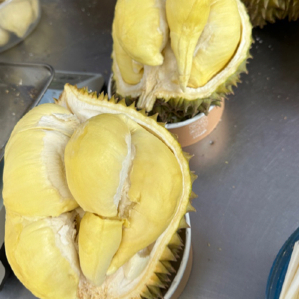 新鲜金枕榴莲纯肉500克左右核小金枕泰国
