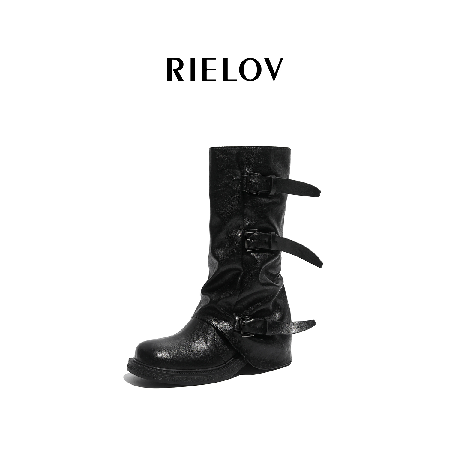 汤圆●【RIELOV】增高4.5cm时尚潮流百搭女时装靴8788