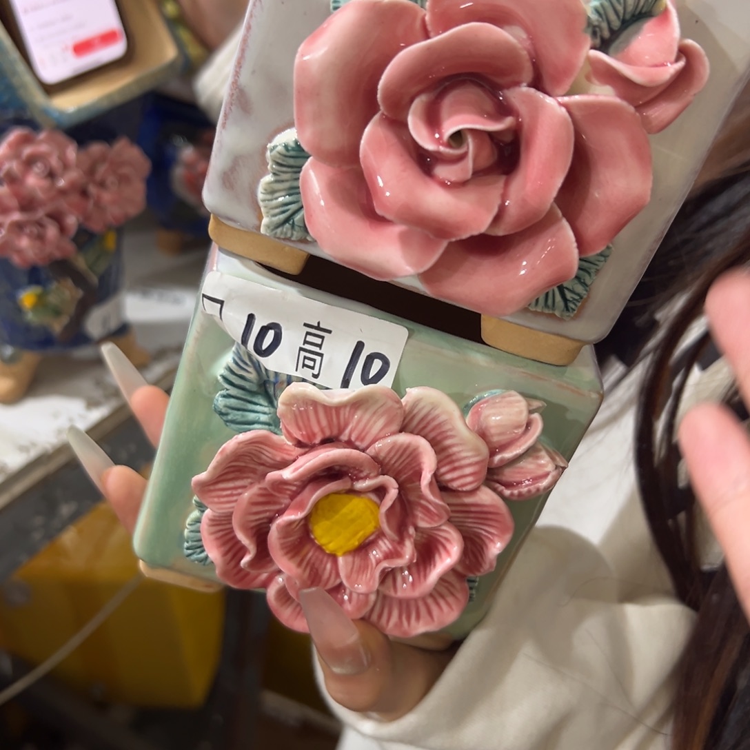 满20米飞秒退拉黑多肉花盆