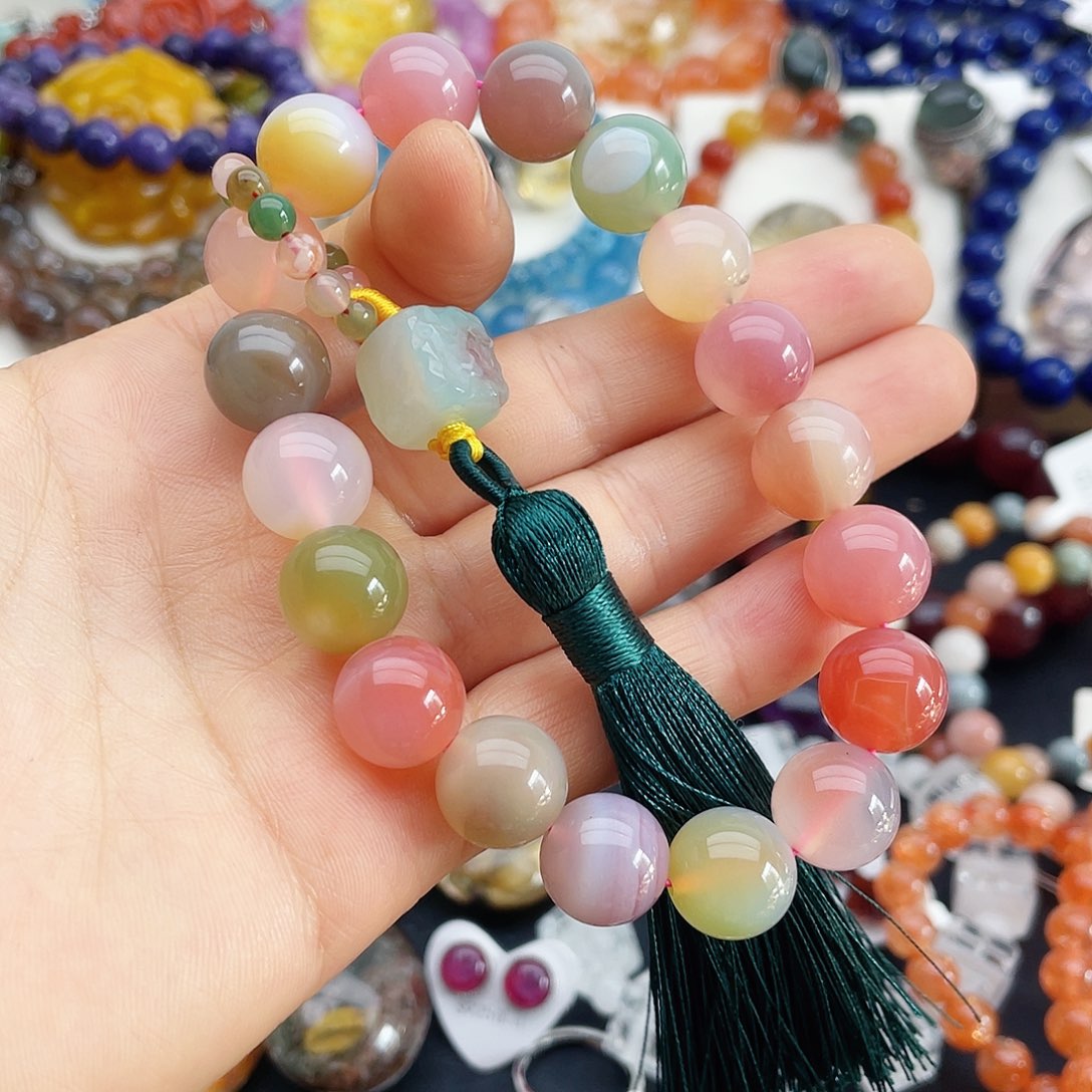 银S925镶嵌戒指烟晶