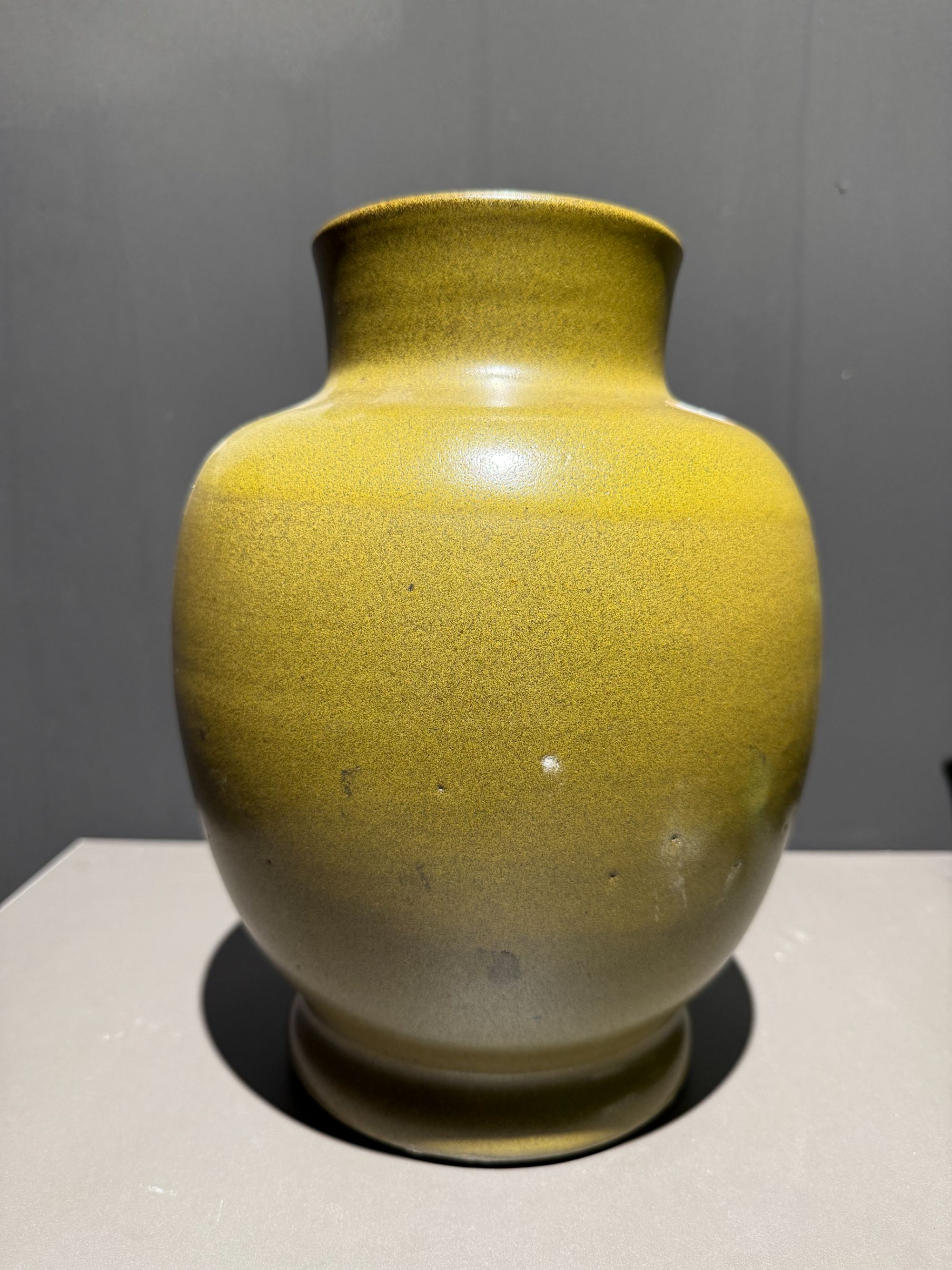 仿古瓷 茶叶末釉色大罐