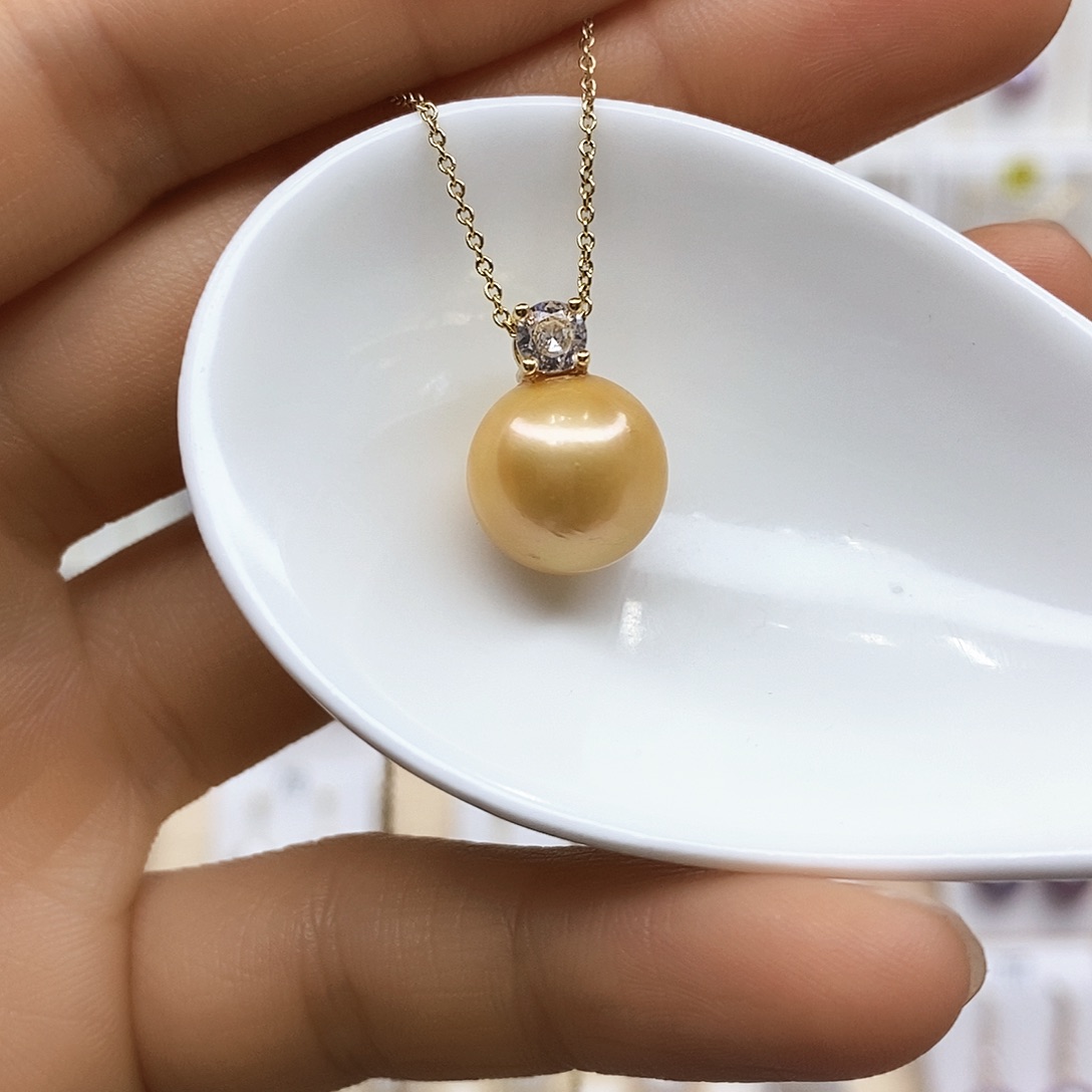 淡水珍珠颈饰合金