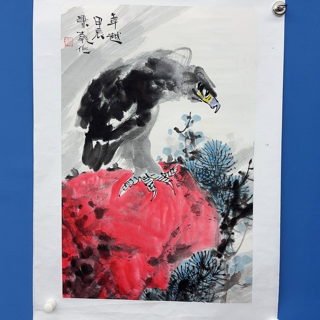 国画多次参加国内外大型