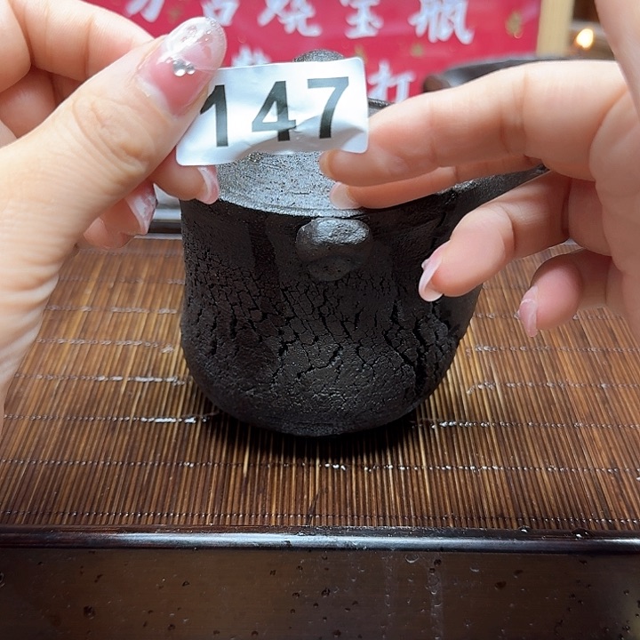 纯手工制作粗陶茶具