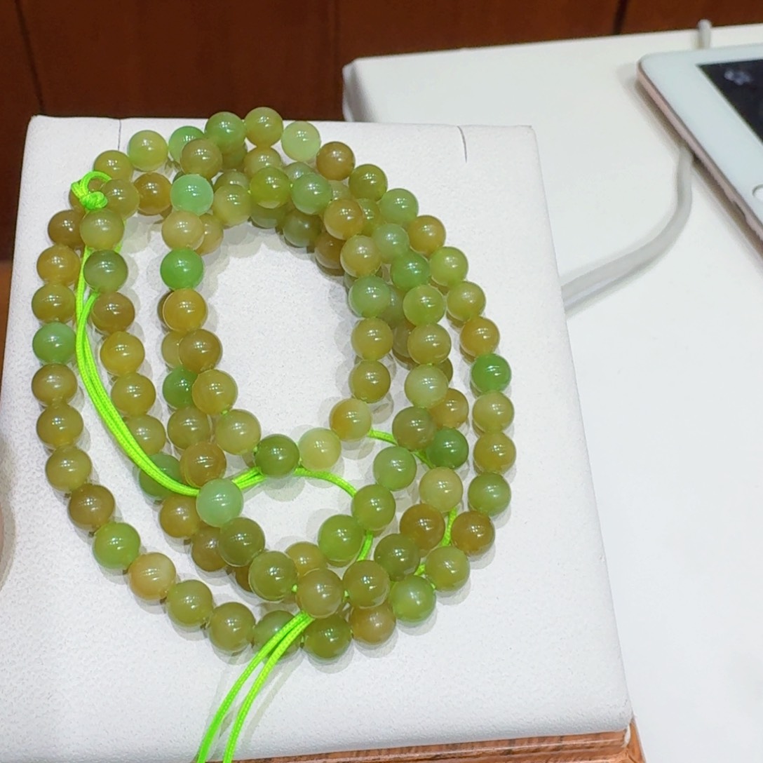 和田玉碧玉卡6 108未镶嵌