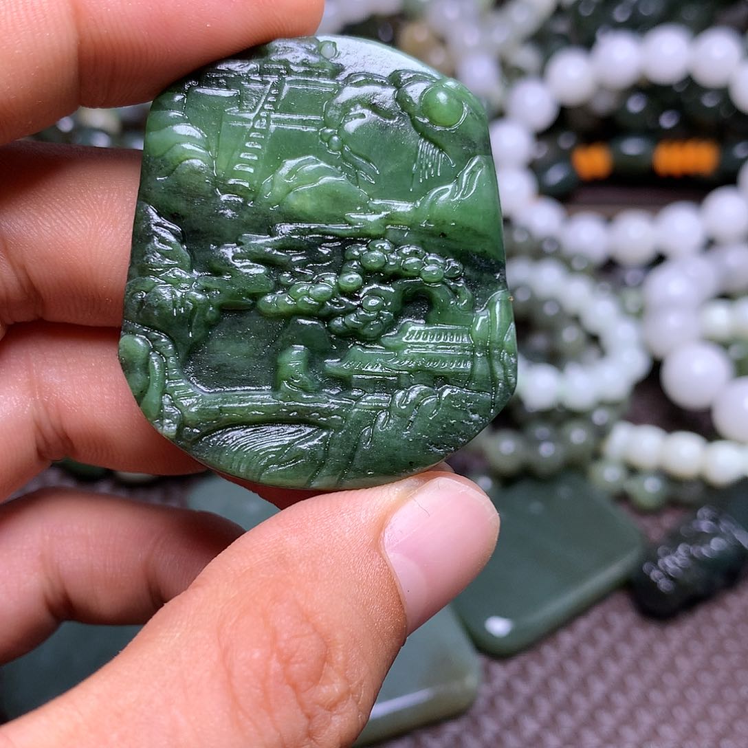 【闪购商品】和田玉未镶嵌颈饰