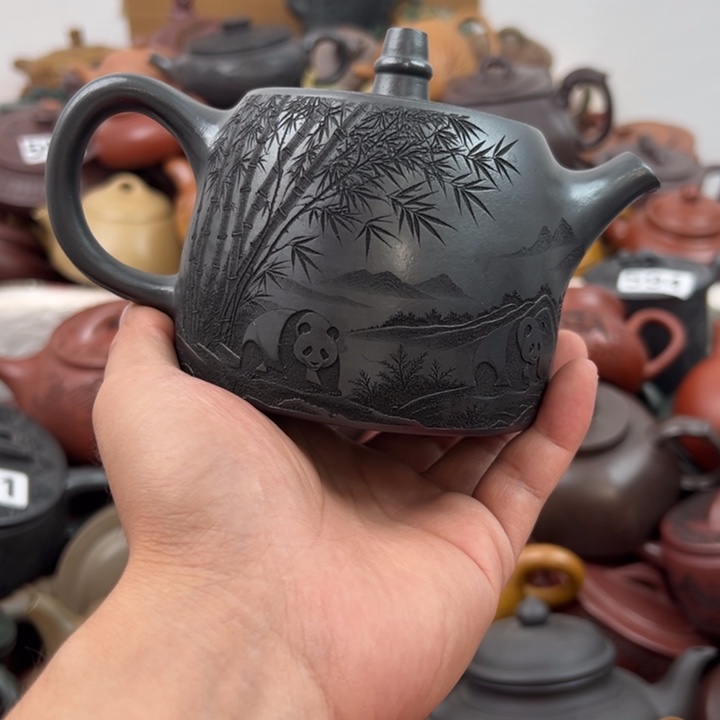 茶壶紫砂紫砂微瑕