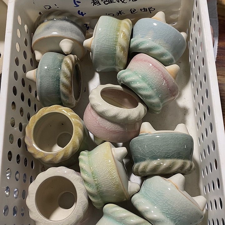 红陶【满10米包邮默认微瑕疵】6个浮力