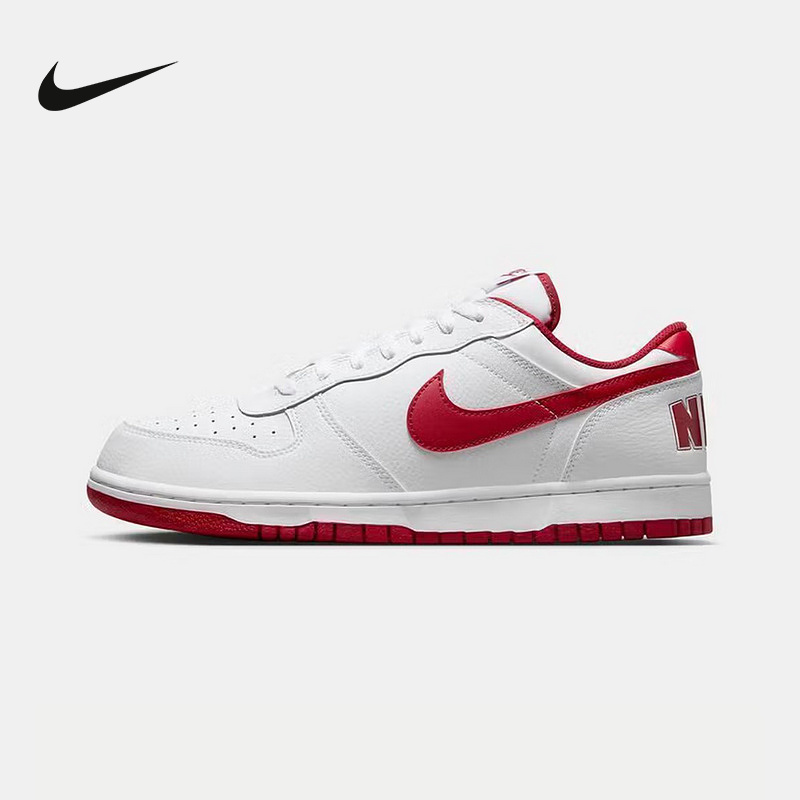 NIKE/耐克2026春男子BIG NIKE LOW运动白红百搭休闲鞋 355152150