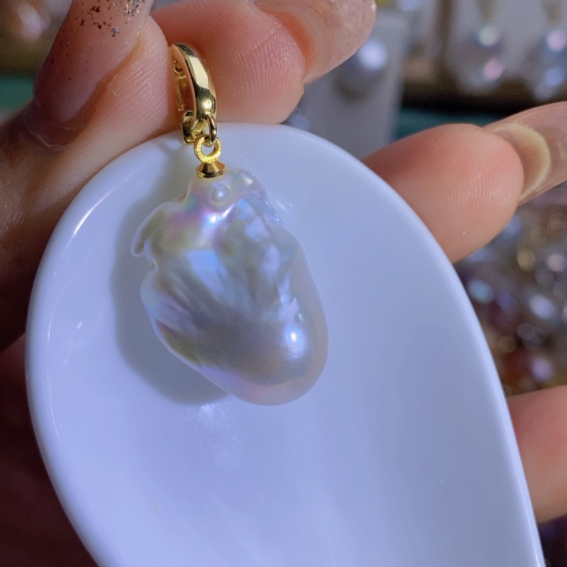 【闪购商品】淡水珍珠天然淡水珍珠合金