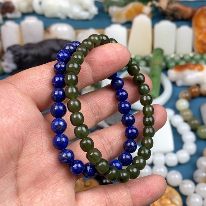 和田玉手链未镶嵌