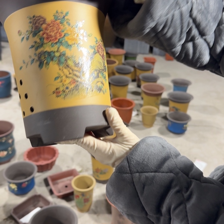 紫砂花盆紫砂花盆口径19/22