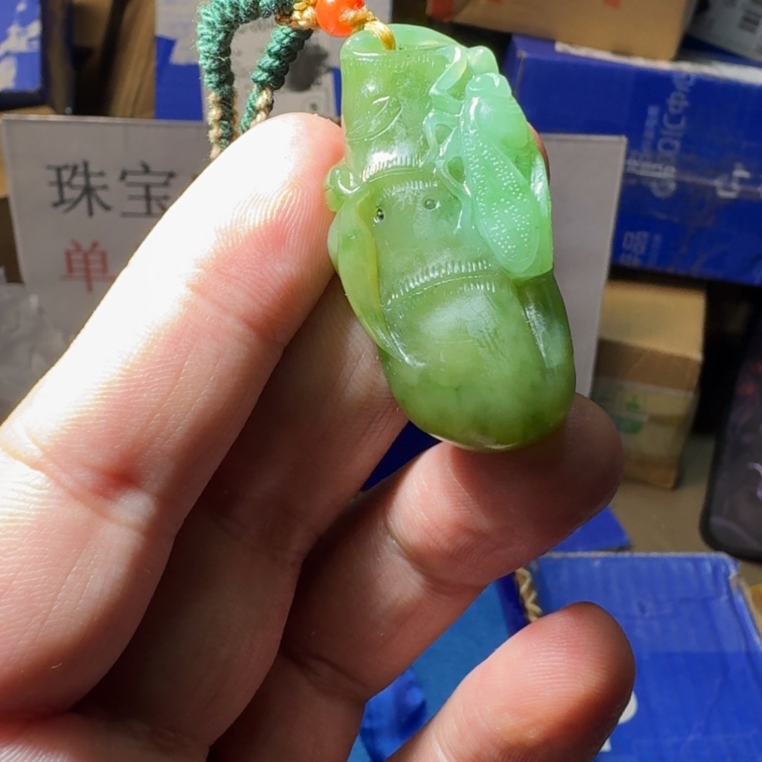 和田玉（糖玉）挂件未镶嵌
