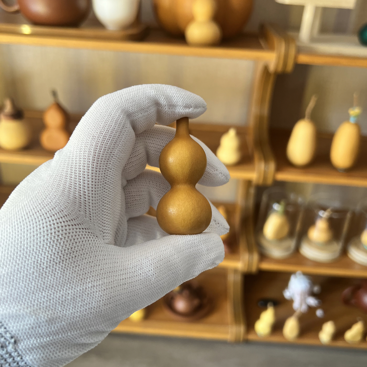 无品牌3号链接  优选天然小葫芦手把件盘玩文玩