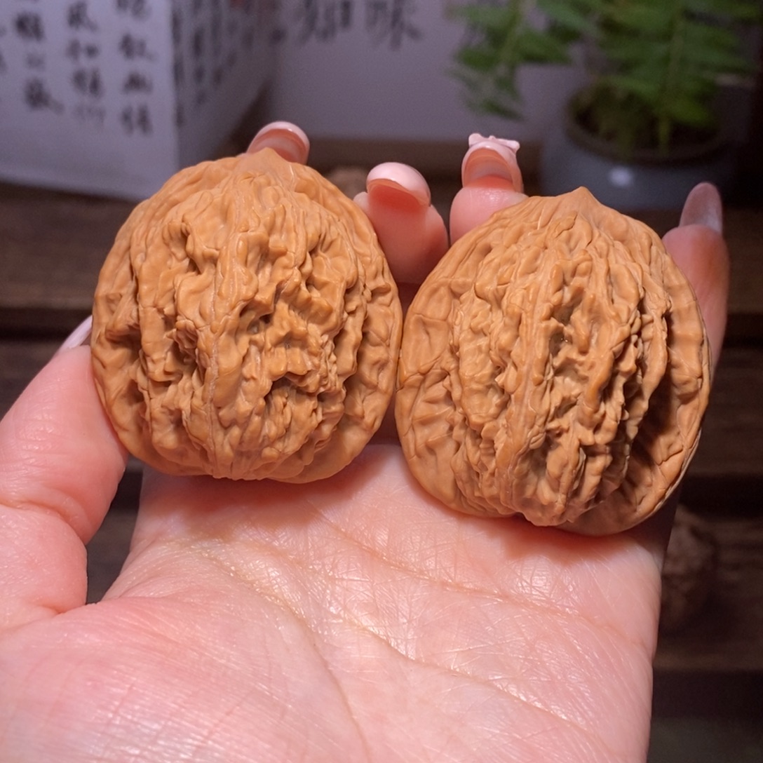 吊坠文玩核桃全品41虎头