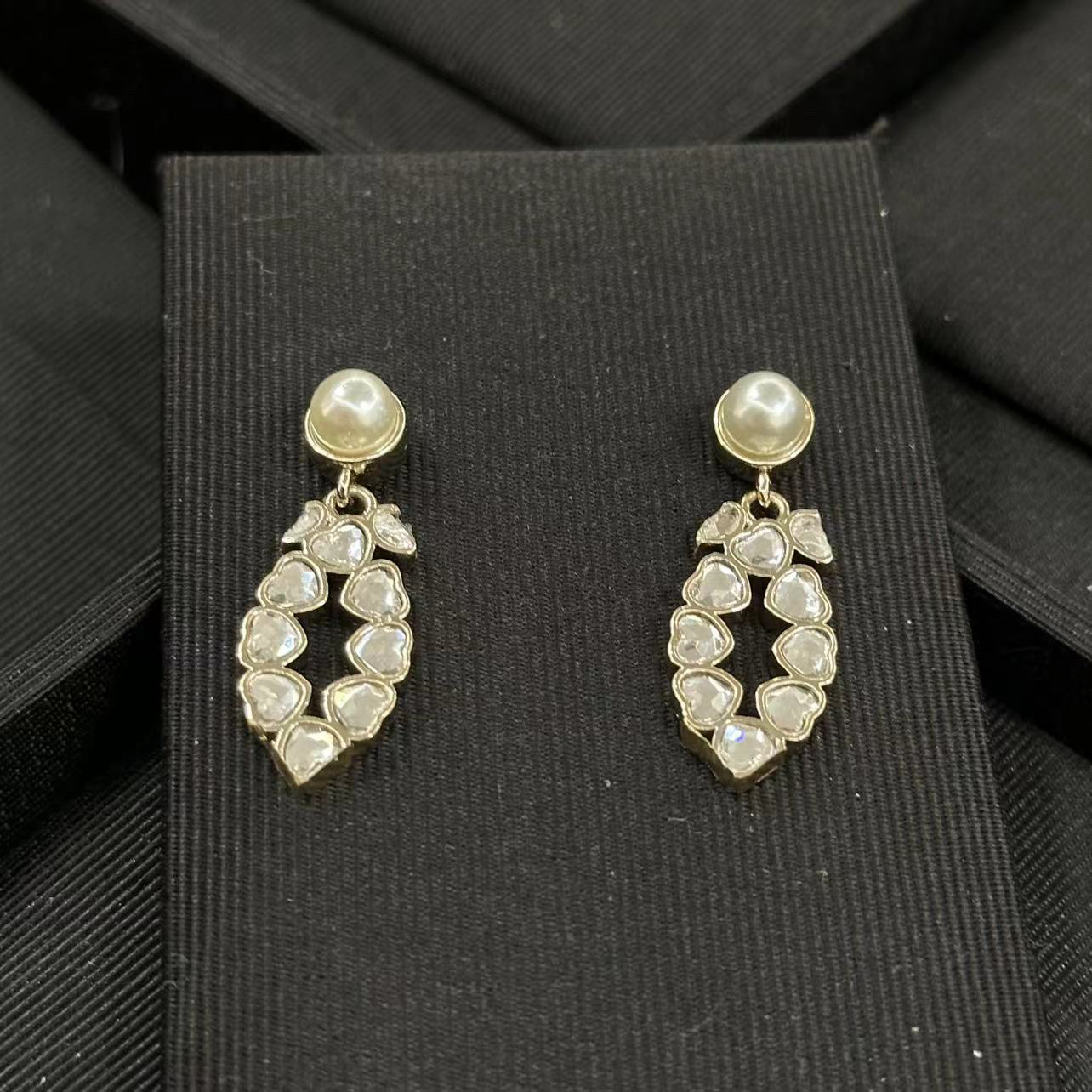 铜合金耳饰 爱心气质时尚耳饰-90501