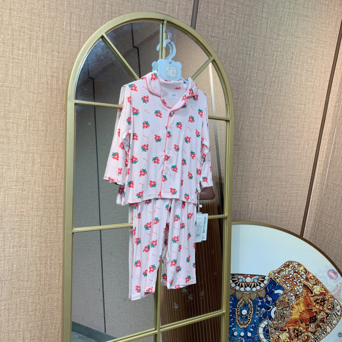 AA505    宝宝长袖空调服套装   夏季