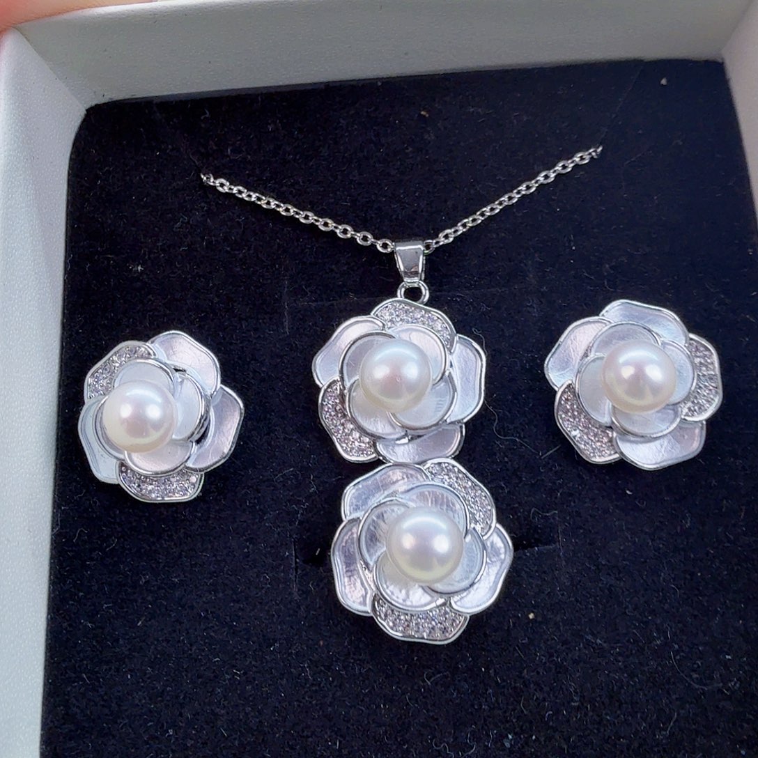 耳饰未镶嵌淡水珍珠