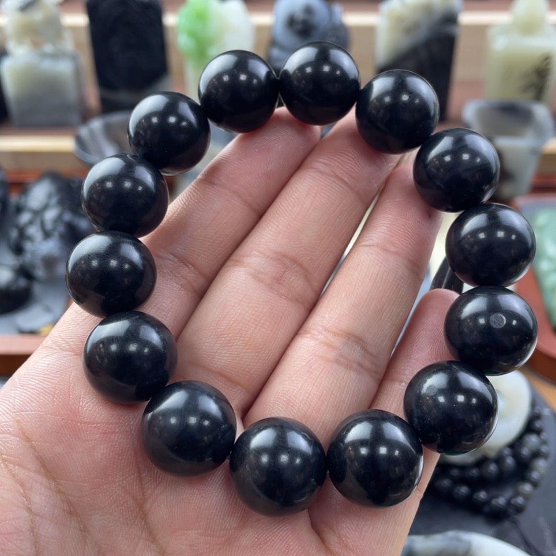 和田玉手链未镶嵌