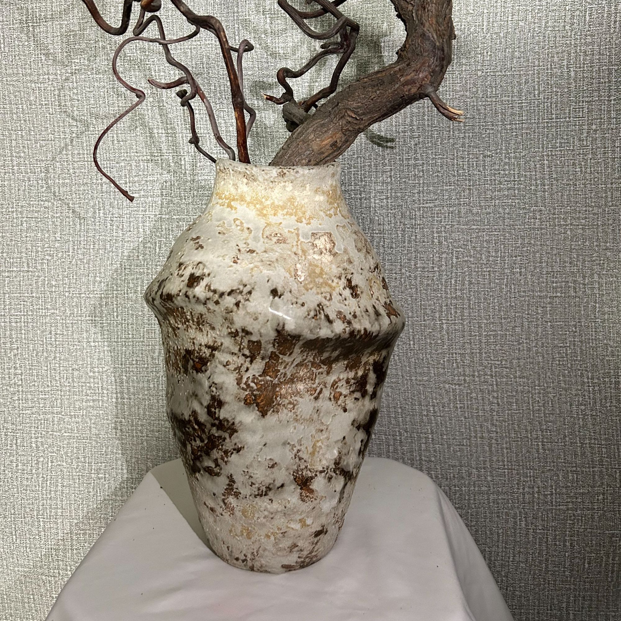 景德镇诧寂复古禅意百搭经典餐桌民宿玄关书桌装饰花瓶摆件