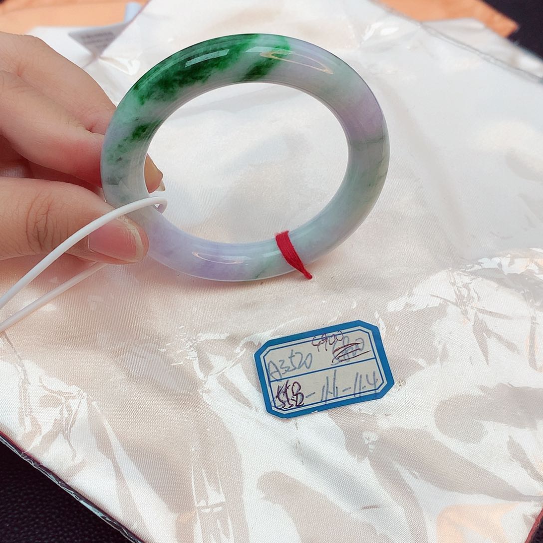 翡翠手镯未镶嵌天然缅甸翡翠A货