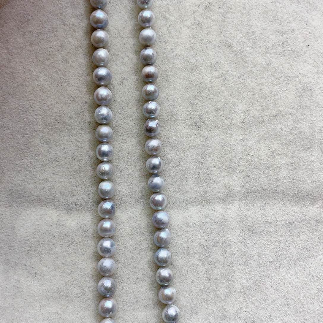 海水珍珠颈饰银S925镶嵌