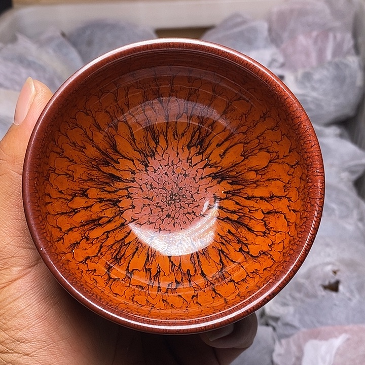 茶盏建盏喝茶主人杯茶杯