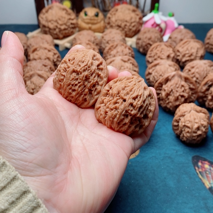 文玩核桃把件南疆石37