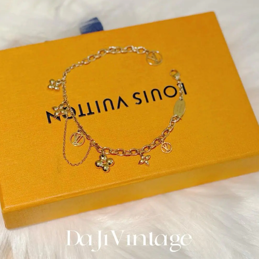 99新 LouisVuitton/路易威登 大吉中古/LV路易威登花卉手链
