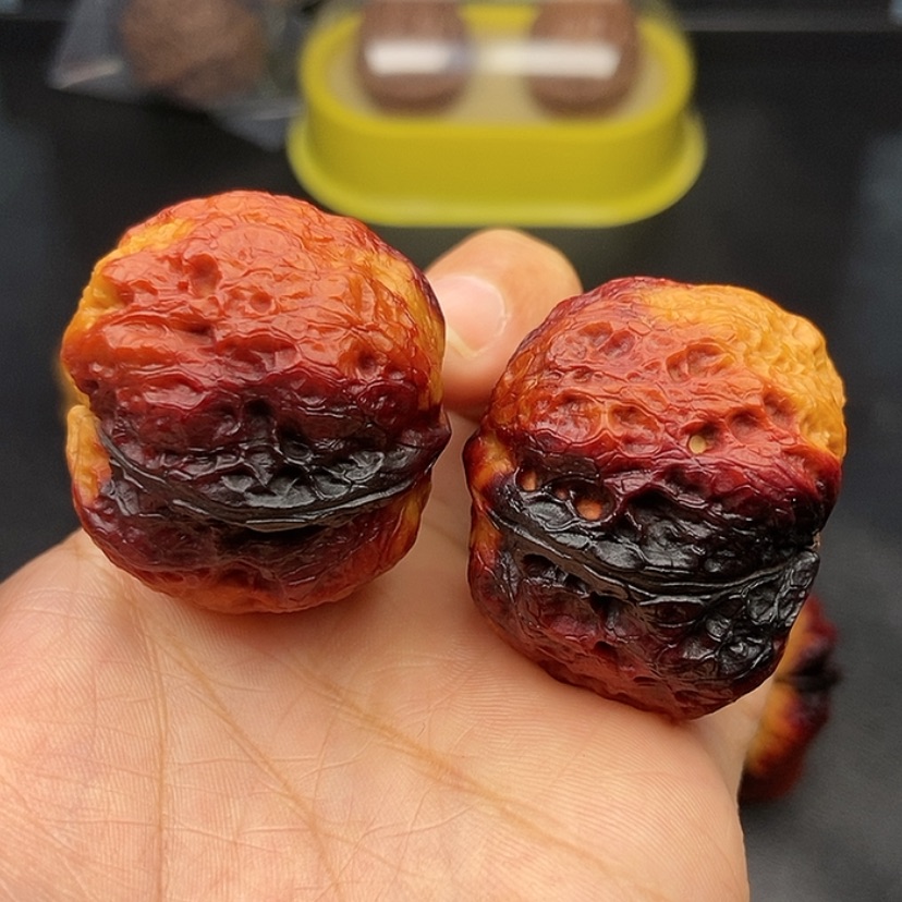 【闪购商品】把件文玩核桃38尺肥蟾