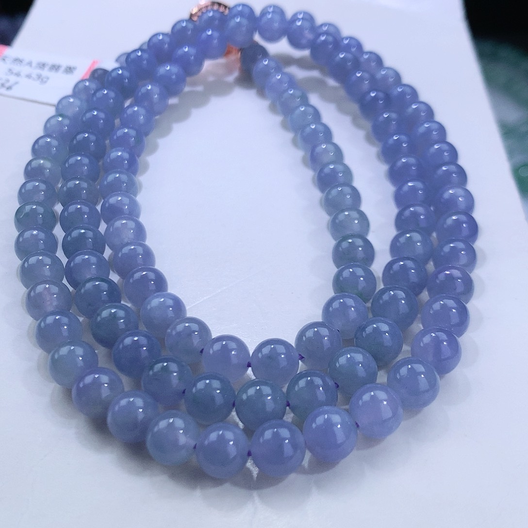 翡翠手链未镶嵌卡6.5