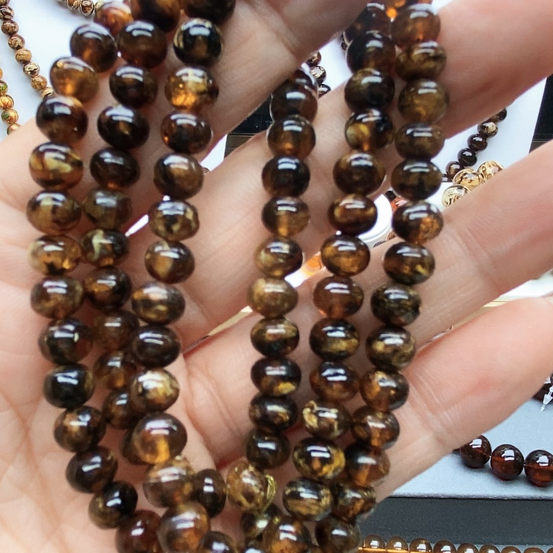 琥珀颈饰未镶嵌琥珀6