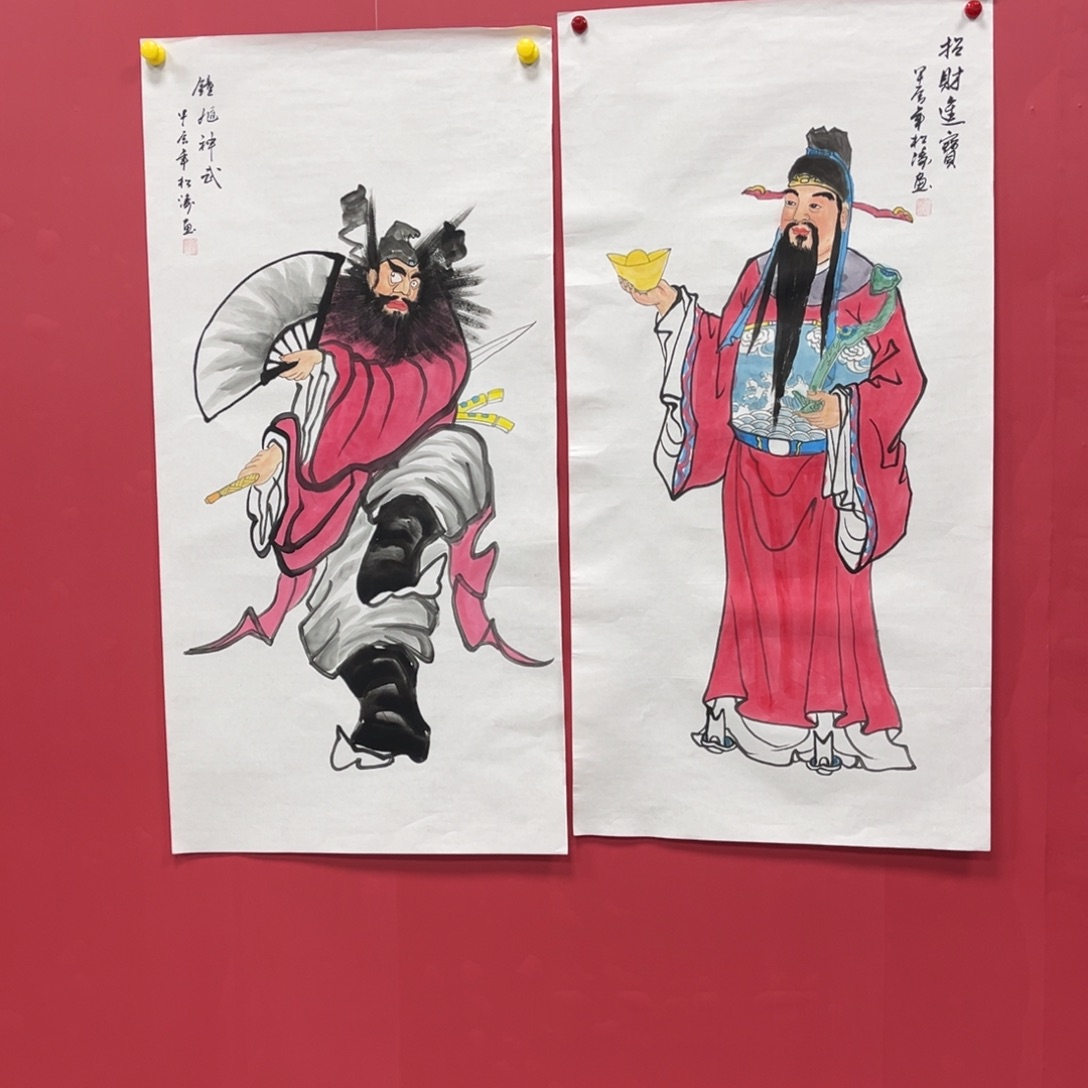 国画国画作品集一个由